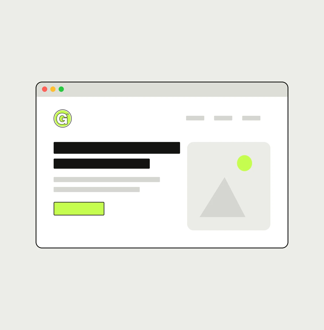 HR consulting website design on a desktop monitor
